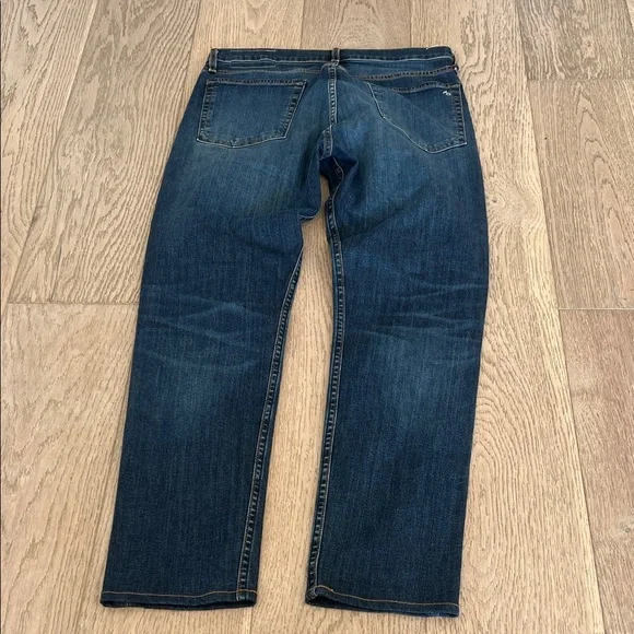 rag & bone Dark Blue Straight Men's Jeans
